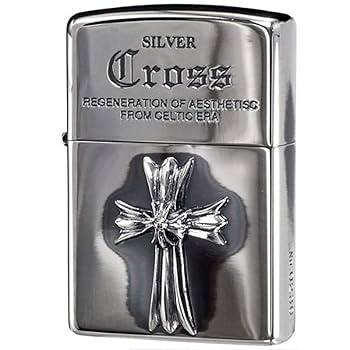 新品 両面クロス 立体メタルZippo 特注モデル 全面加工 ZIPPO ジッポー ライター クロスメタル 純銀メタル貼り